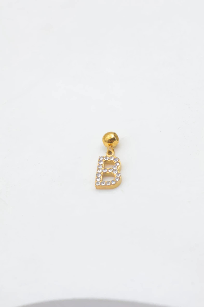 Mayorista Bijoux Mystères - Carta B colgante