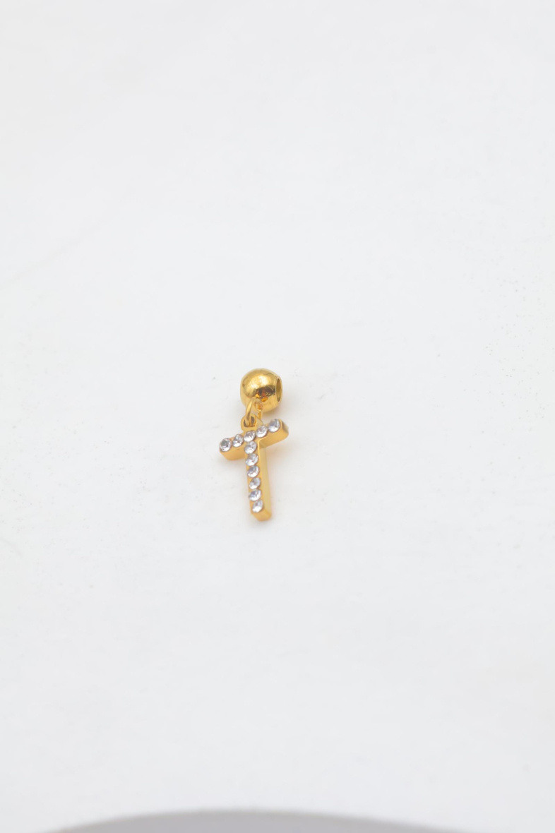 Mayorista Bijoux Mystères - Carta t colgante