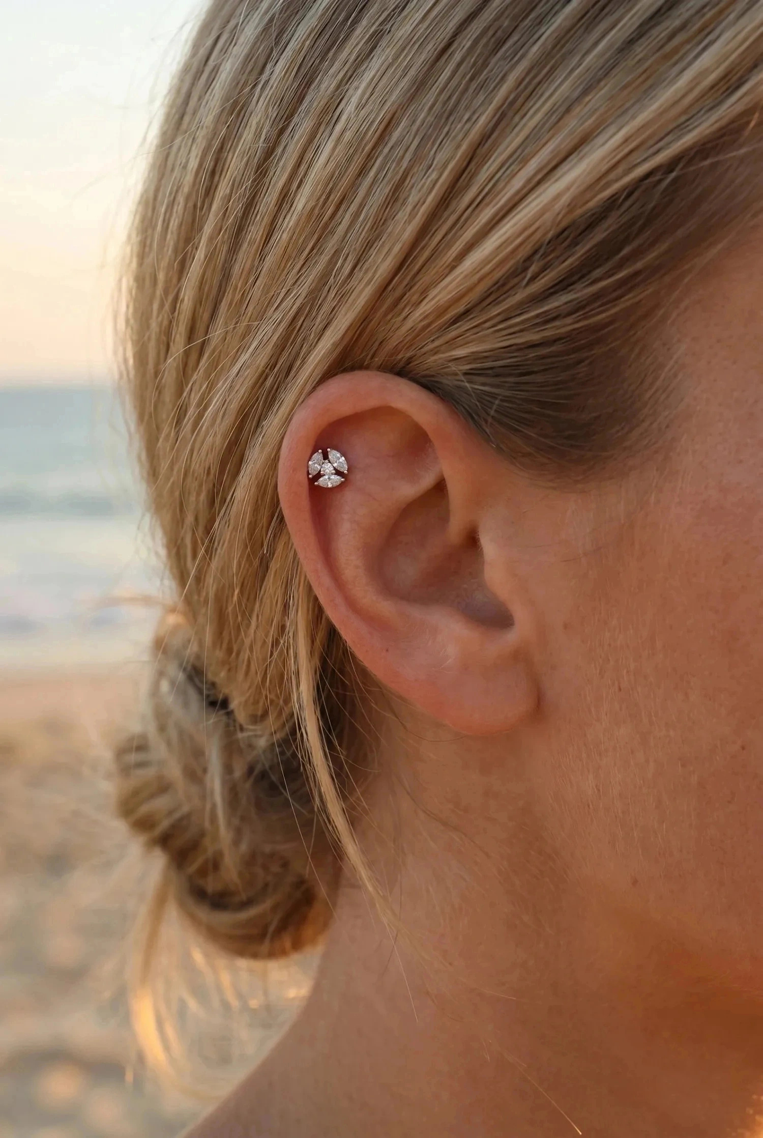 Grossiste Bijoux Mystères - Piercing Oreille en acier inoxydable