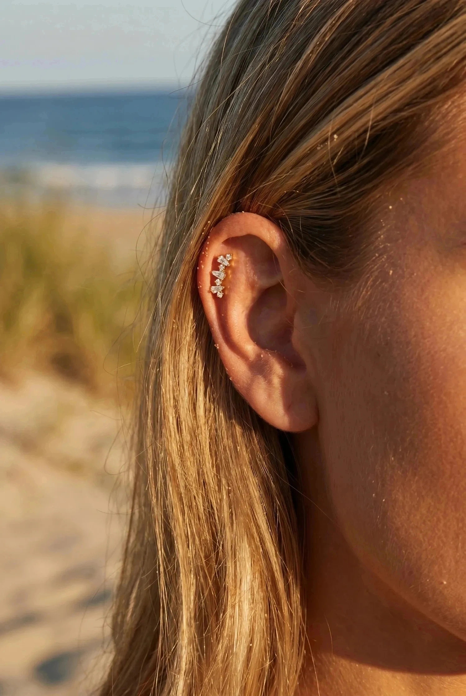 Grossiste Bijoux Mystères - Piercing Oreille en acier inoxydable