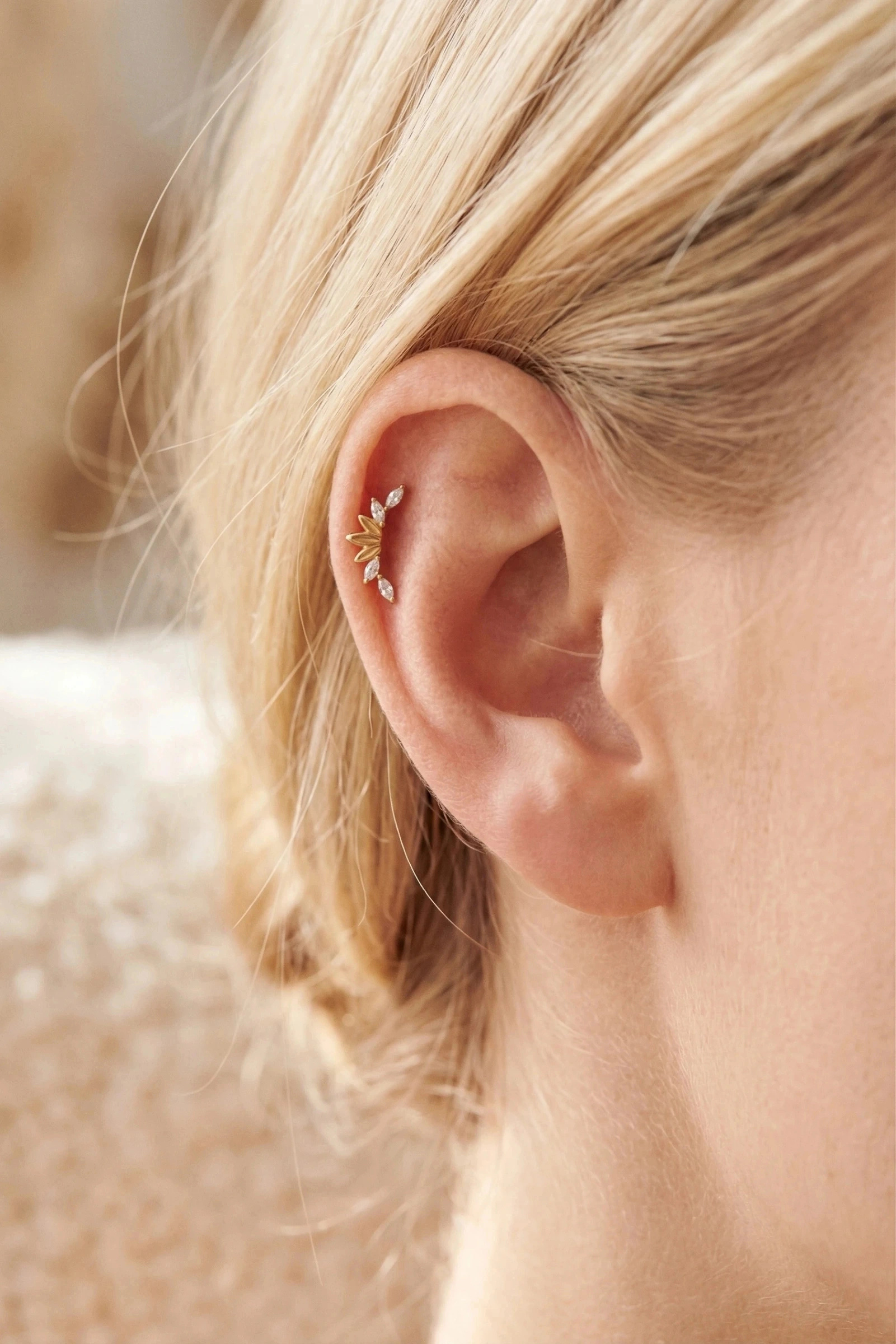 Großhändler Bijoux Mystères - Ohrpiercing aus Edelstahl