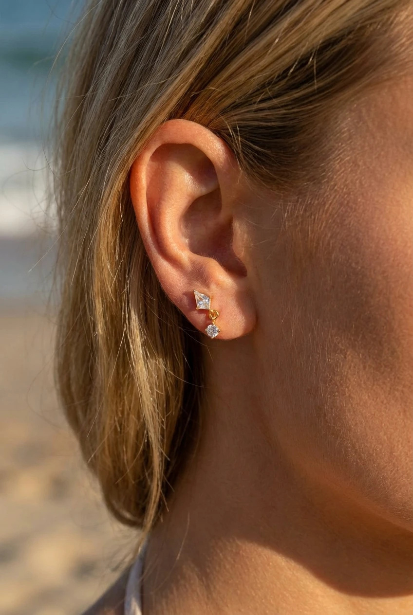 Wholesaler Bijoux Mystères - Stainless steel ear piercing