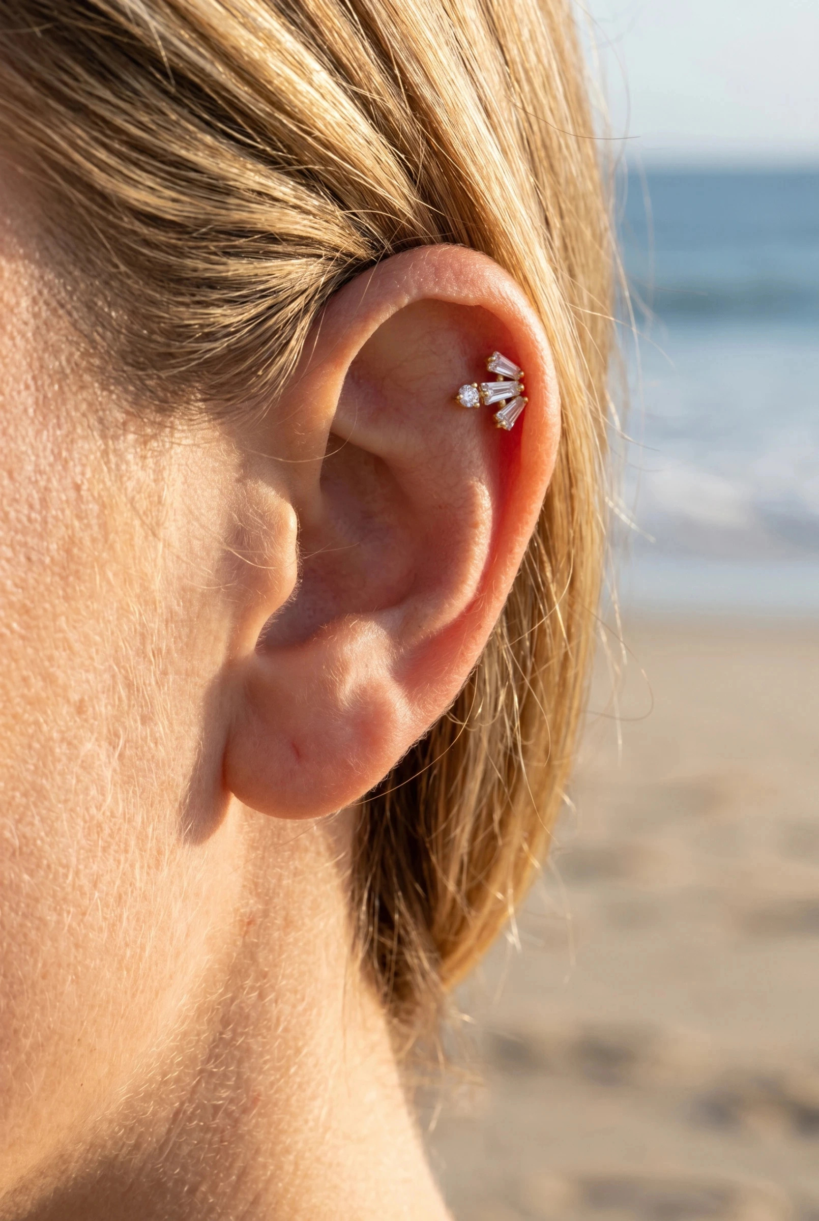 Großhändler Bijoux Mystères - Ohrpiercing aus Edelstahl