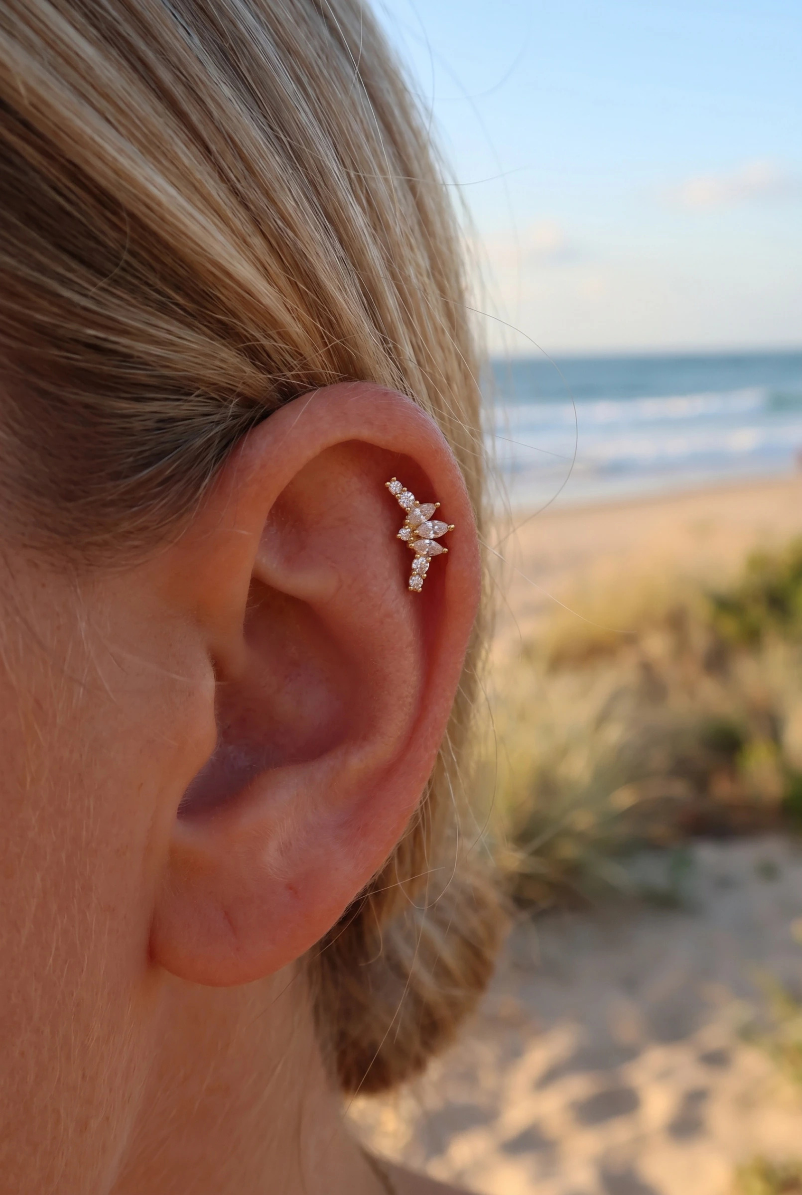 Großhändler Bijoux Mystères - Ohrpiercing aus Edelstahl