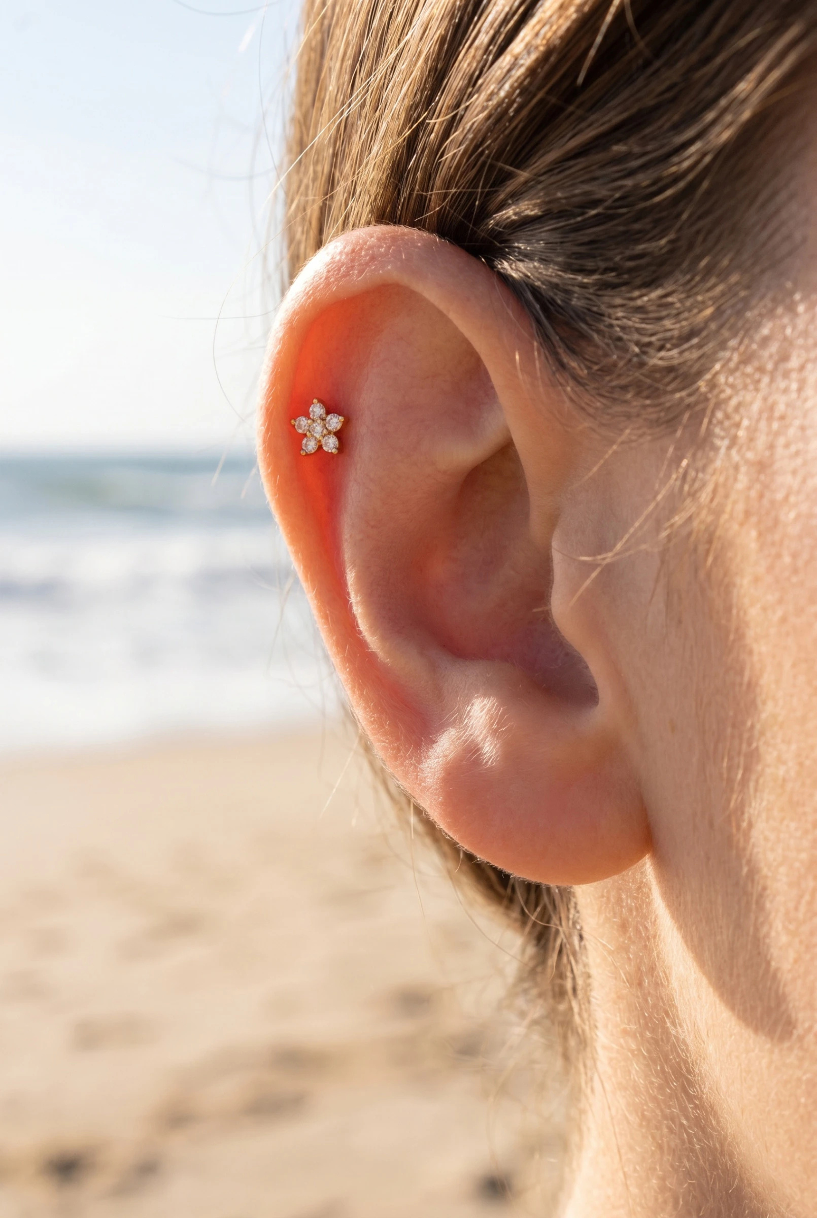 Großhändler Bijoux Mystères - Ohrpiercing aus Edelstahl