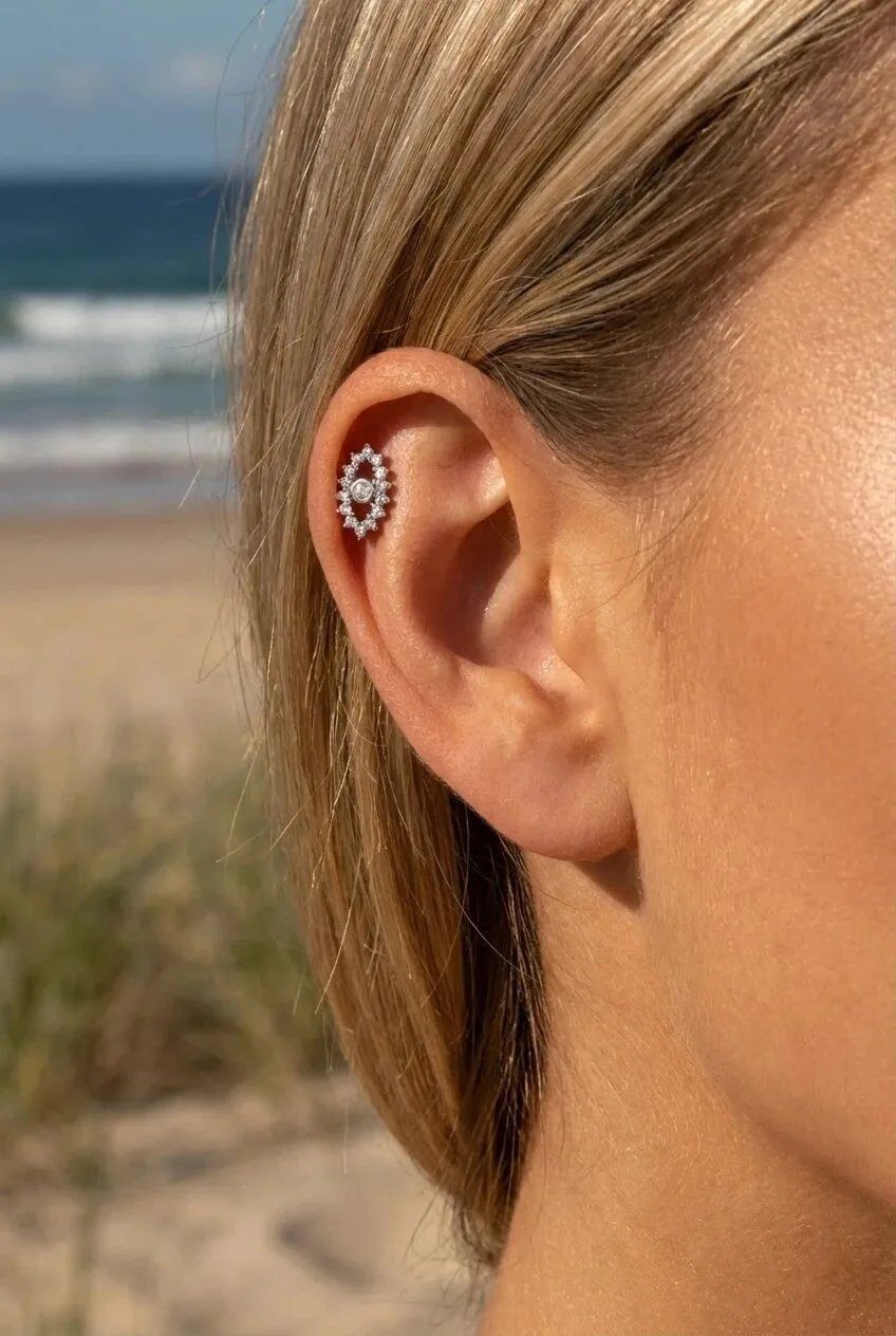 Grossiste Bijoux Mystères - Piercing Oreille en acier inoxydable