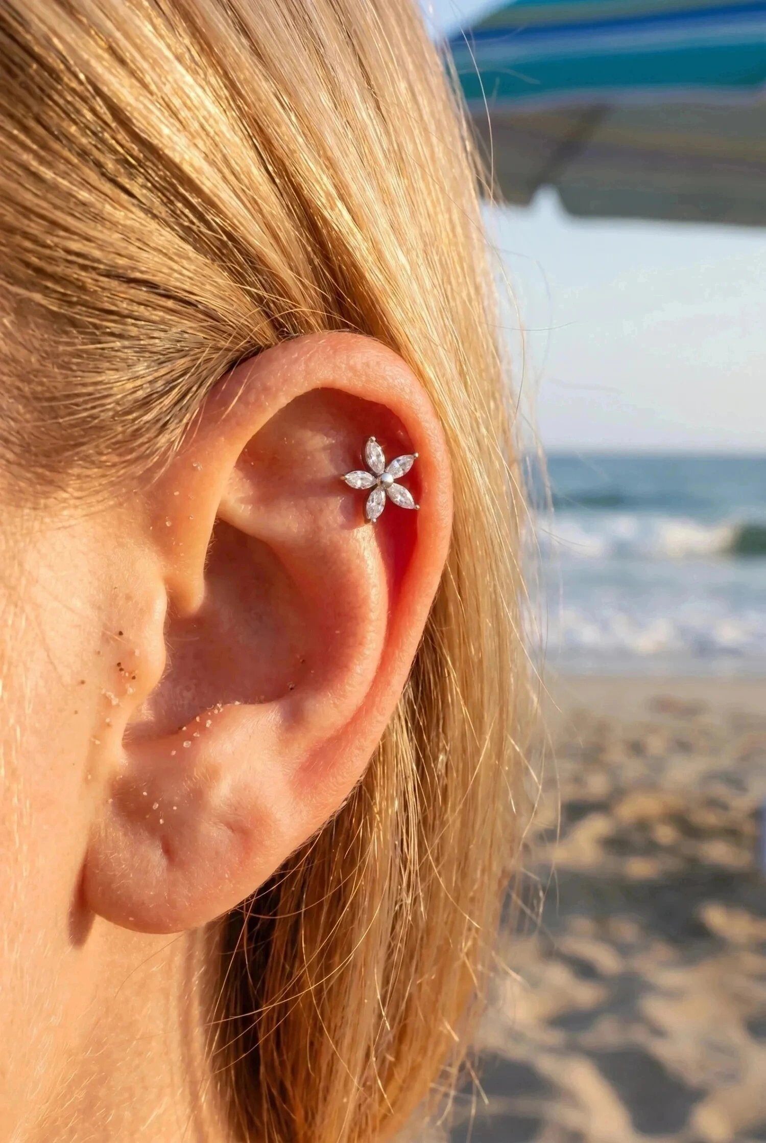 Großhändler Bijoux Mystères - Ohrpiercing aus Edelstahl