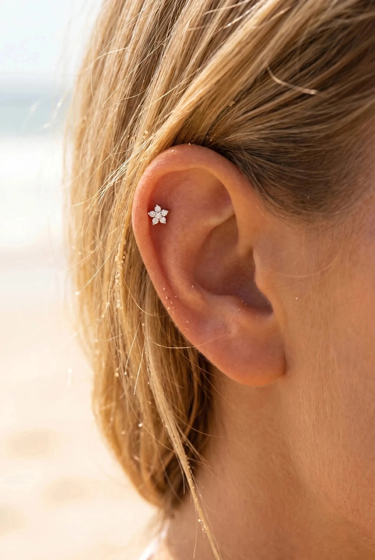 Grossiste Bijoux Mystères - Piercing Oreille en acier inoxydable