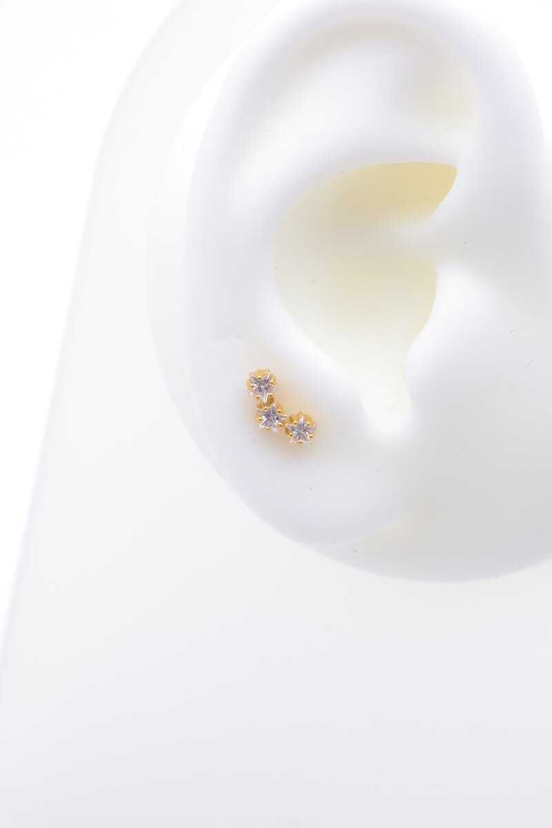 Großhändler Bijoux Mystères - Ohrpiercing aus Edelstahl
