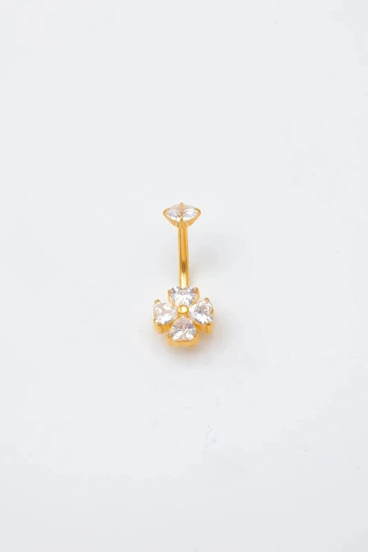 Mayorista Bijoux Mystères - Piercing de ombligo de acero inoxidable