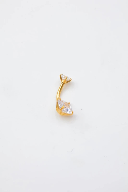 Mayorista Bijoux Mystères - Piercing de ombligo de acero inoxidable