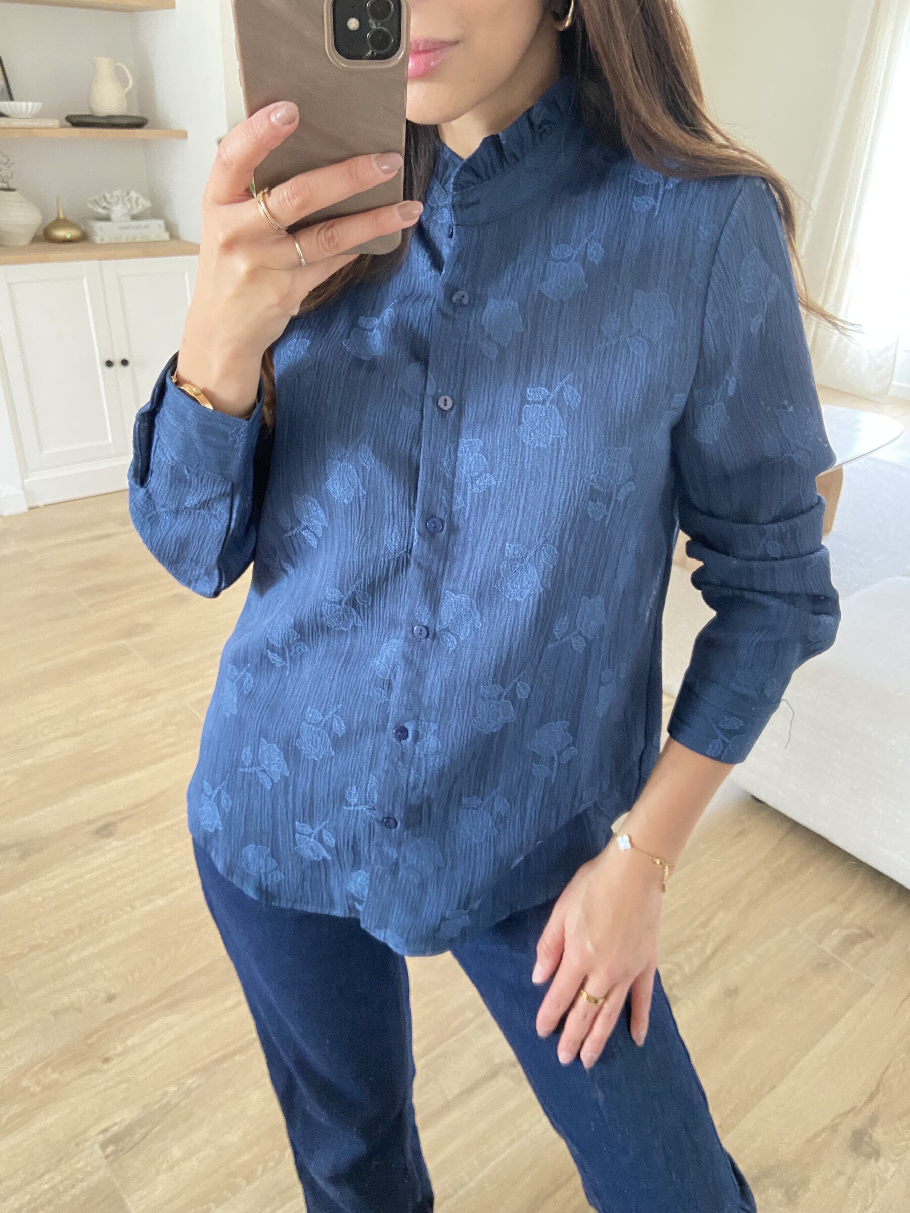 Wholesaler Bisou's project - FLOWER PATTERN SHIRT