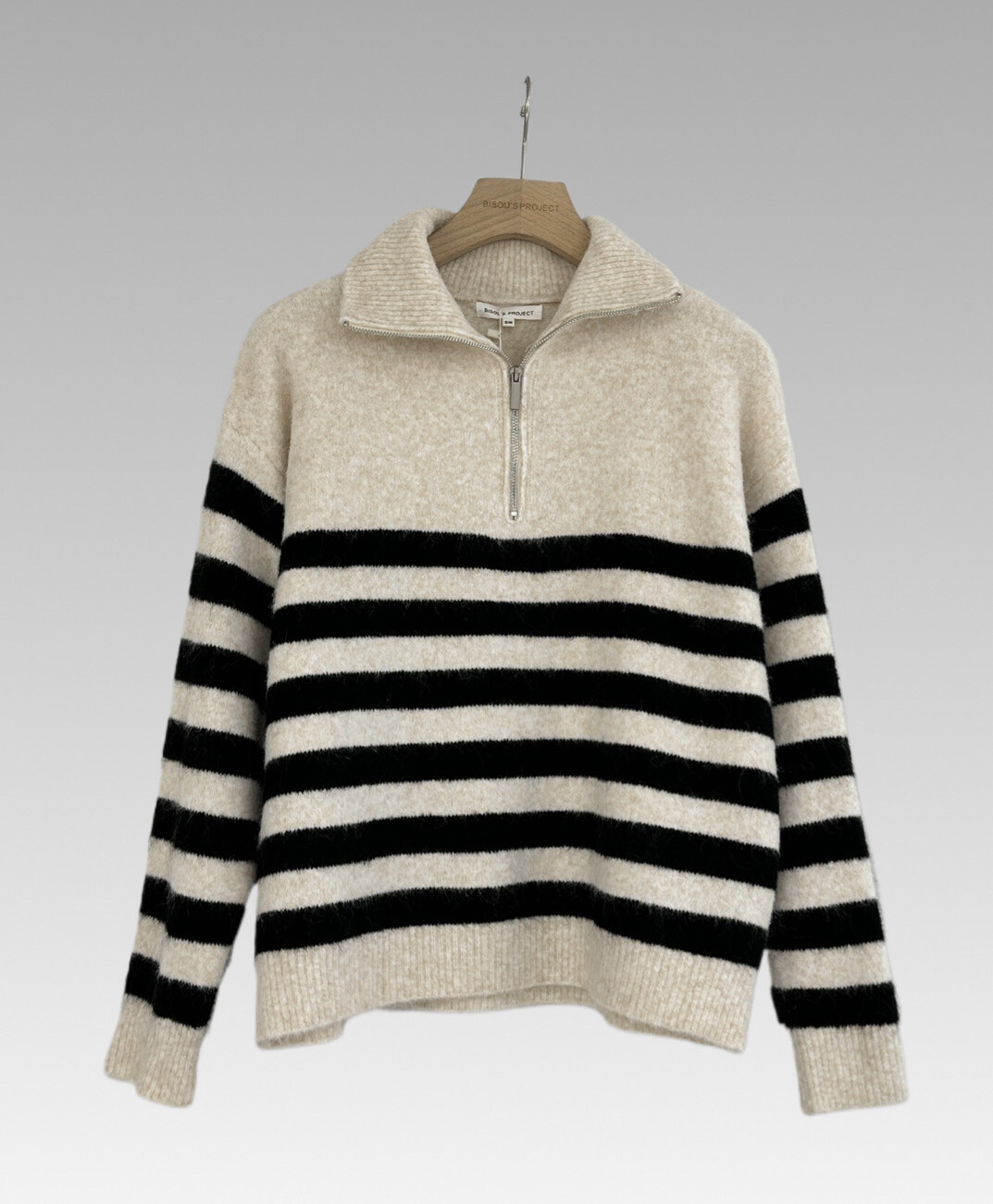 Wholesaler Bisou's project - Sailor sweater with a zip