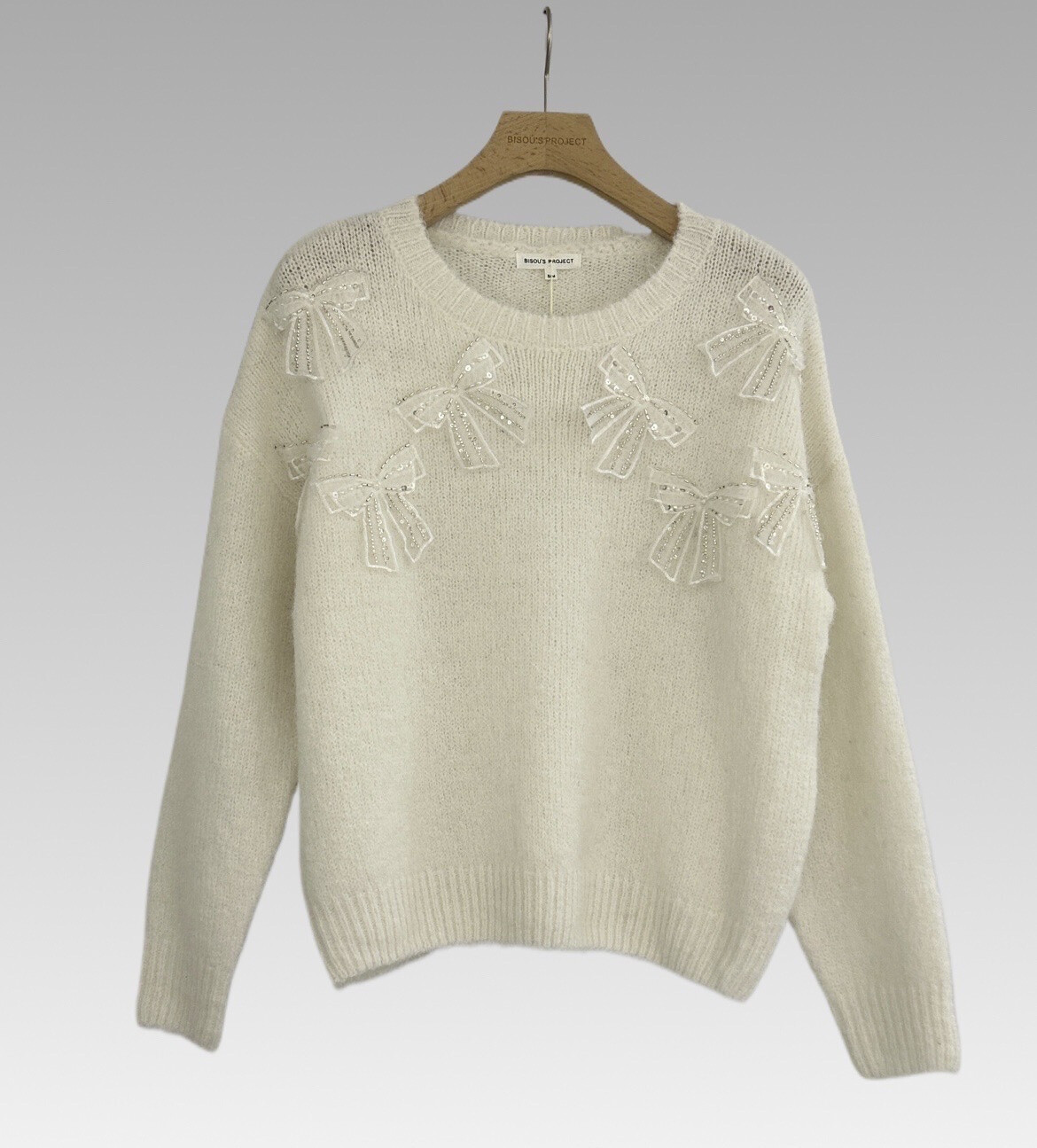 Wholesaler Bisou's project - bow tie sweater