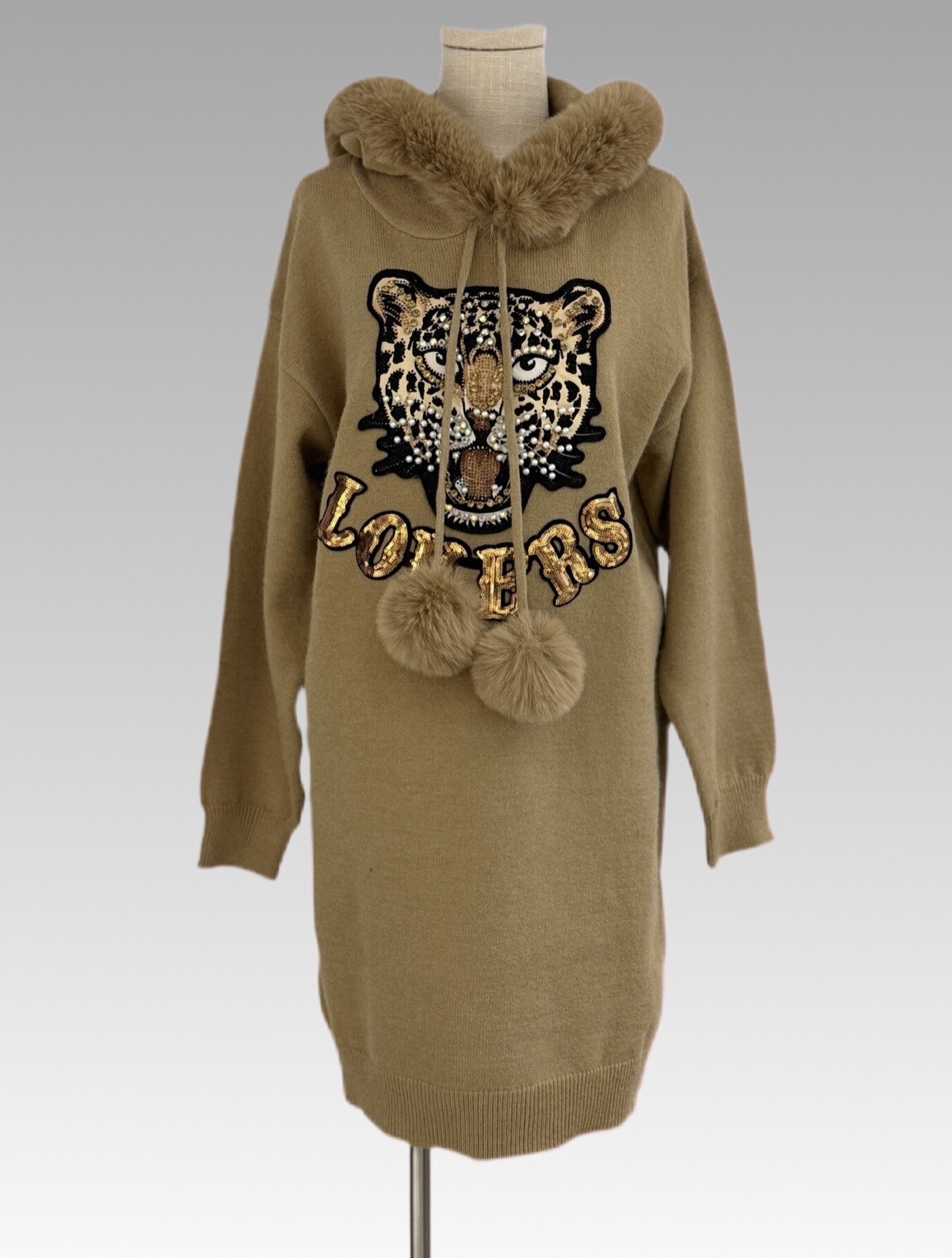 Wholesaler Bisou's project - Tiger hooded dress