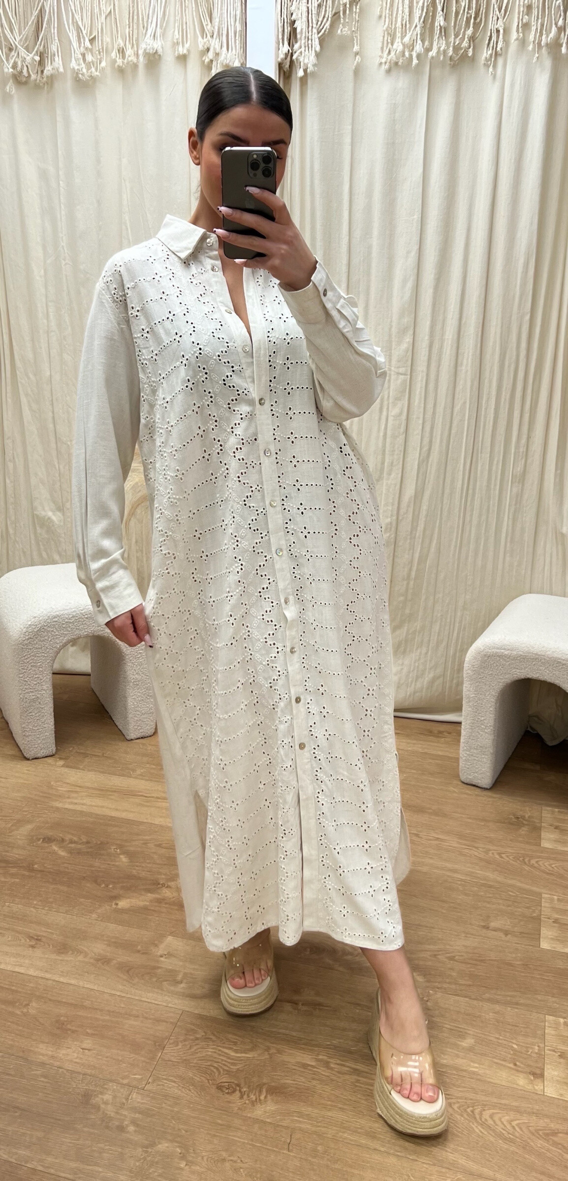 Wholesaler Bisou's project - Long linen dress