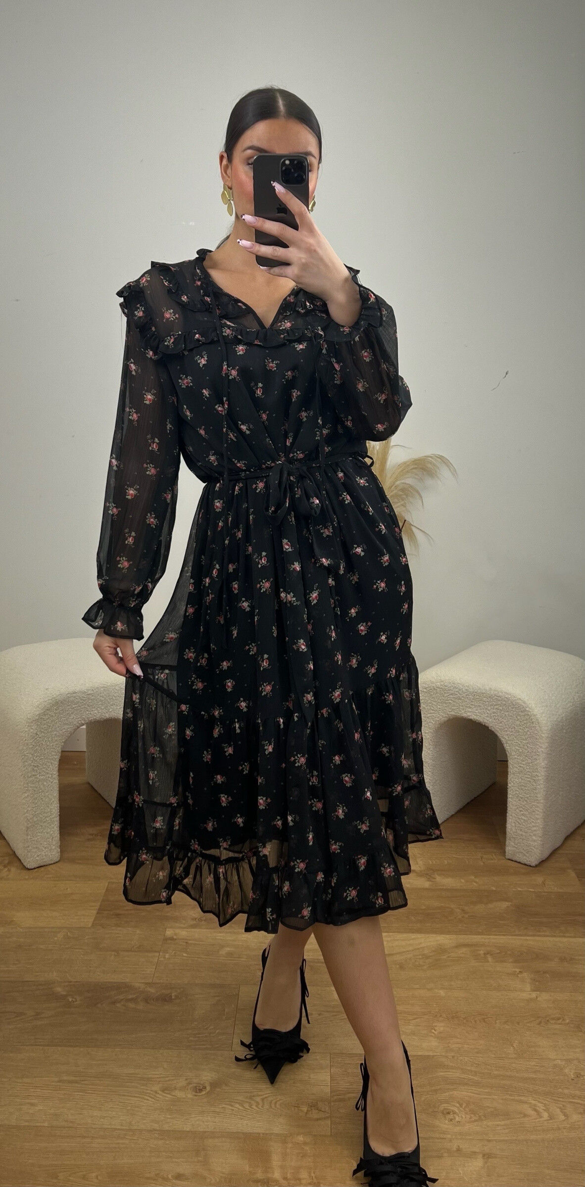 Wholesaler Bisou's project - Long flowery dress