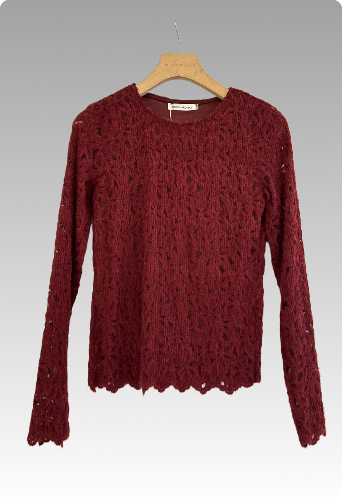 Wholesaler Bisou's project - LACE LINING TOP