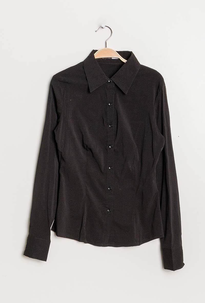 Grossiste BL Fashion - Chemise cintrée unie