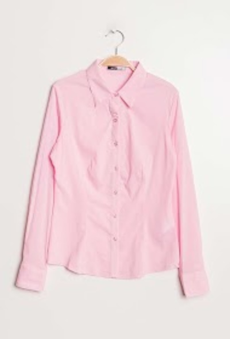 Grossiste BL Fashion - Chemise cintrée unie