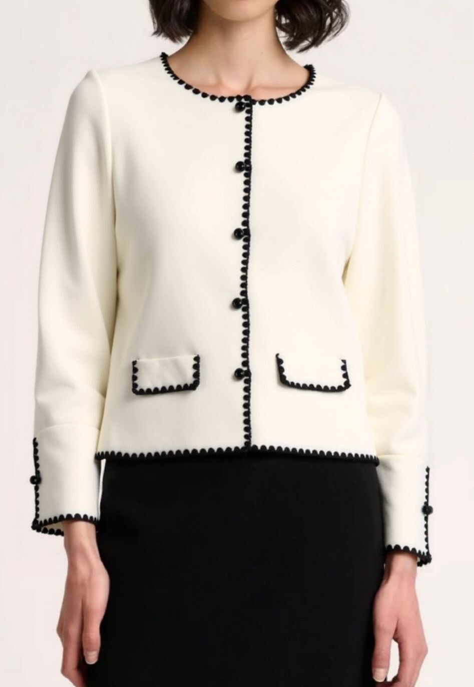 Grossista Bluoltre - Gilet con piping