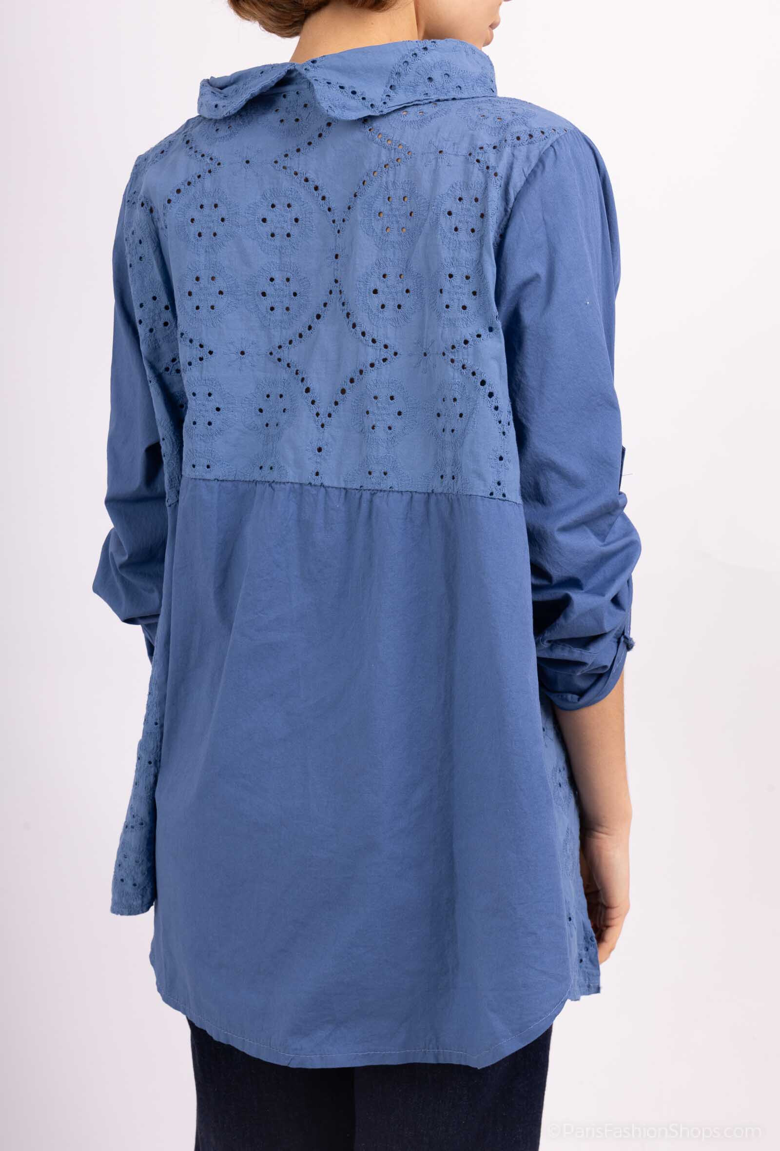 Wholesaler Bobo Glam' - Popline biface blouse