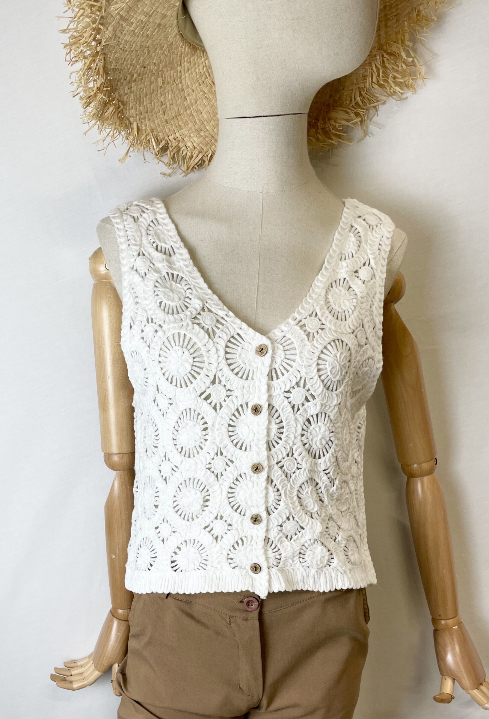 Wholesaler Bobo Glam' - Buttoned hook vest