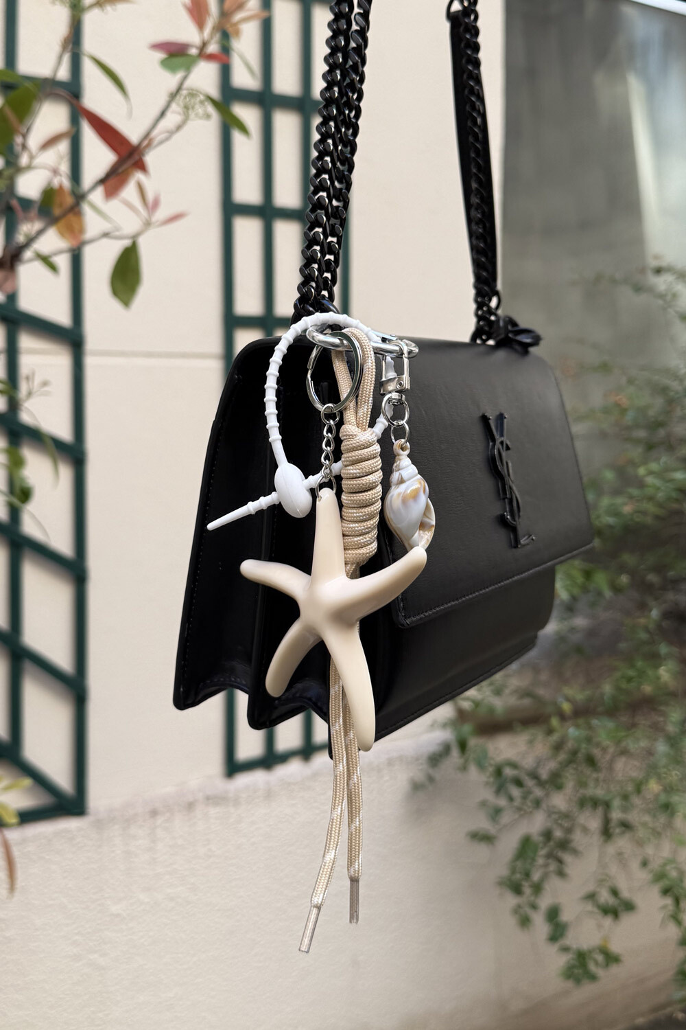 Wholesaler Bohm - Bag grigri - shell, starfish