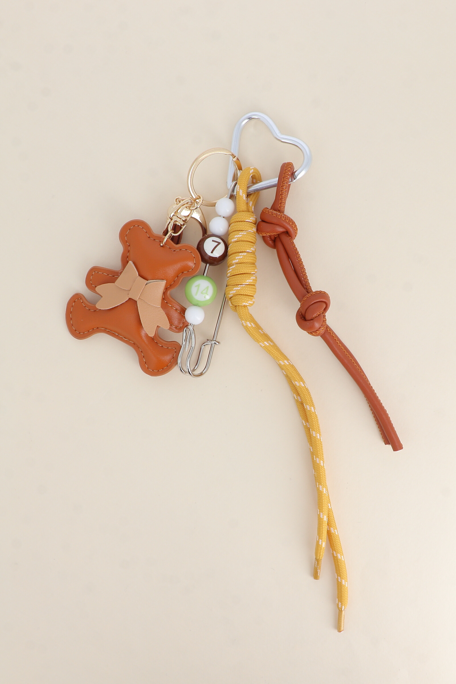 Wholesaler Bohm - Bag grigri - knot cord, lace, pin & billiards, tatches & pap