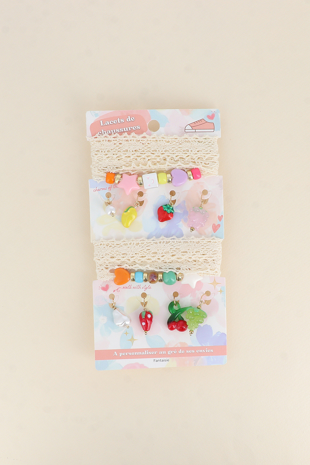 Mayorista Bohm - Cordones con dijes