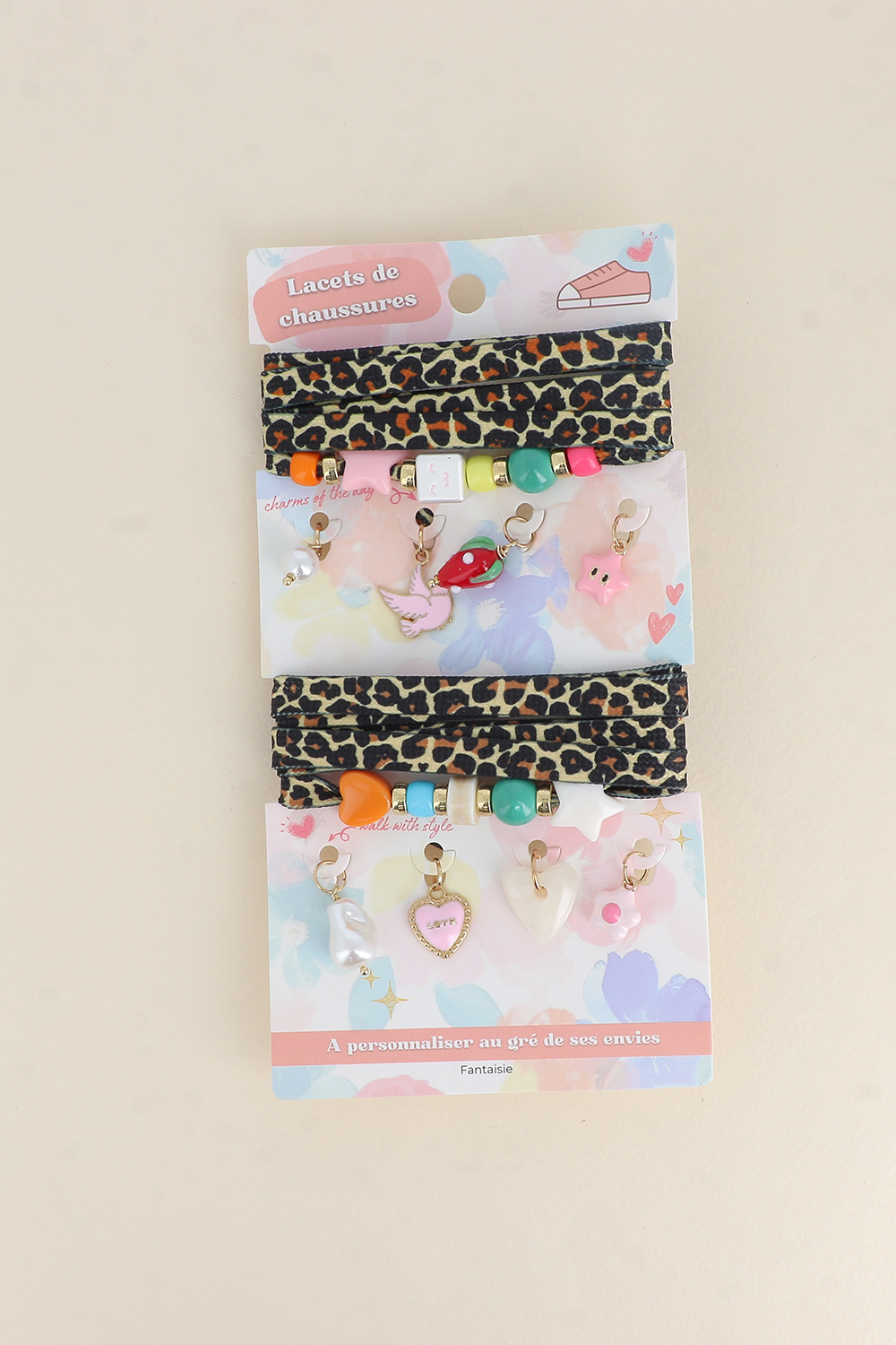 Mayorista Bohm - Cordones con dijes