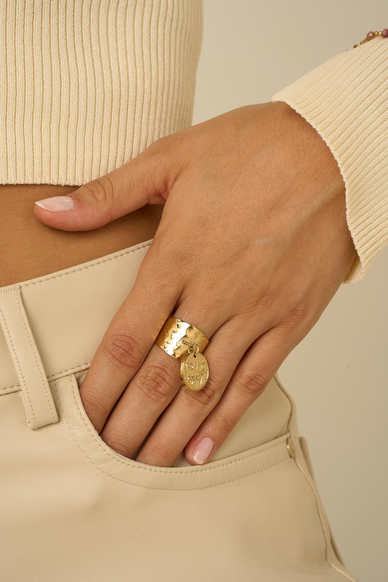 Großhändler Bohm - Fleury-Ring - Geburtsblumenquaste