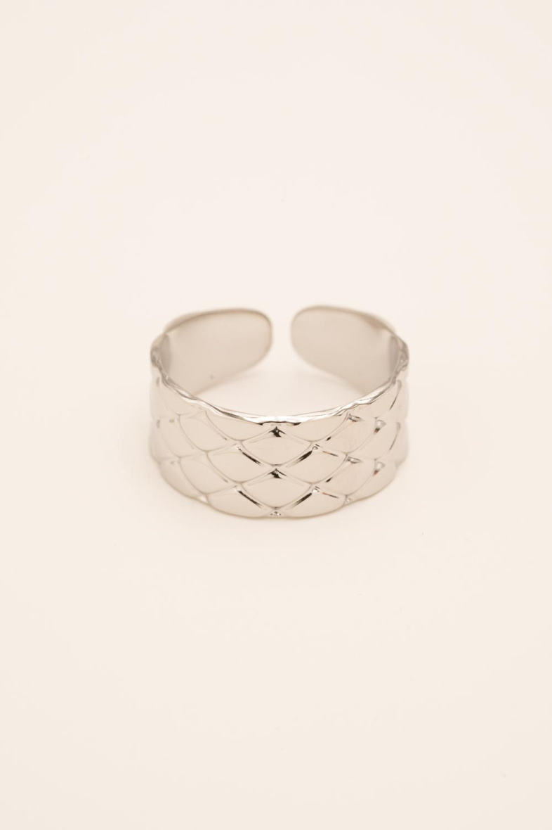 Mayorista Bohm - Anillo Selma con efecto acolchado