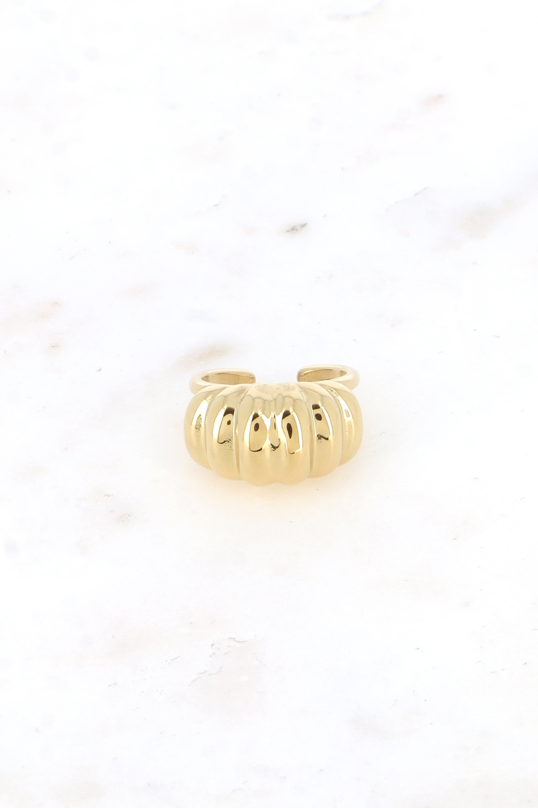 Grossiste Bohm - Bague Alba - effet bombée forme coquillage - T55
