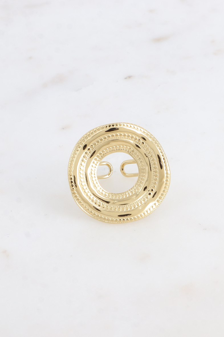 Grossiste Bohm - Bague - cercle effet milgrain