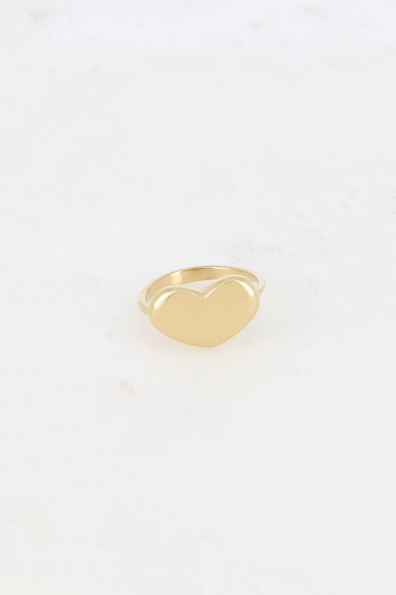 Grossiste Bohm - Bague - coeur lisse