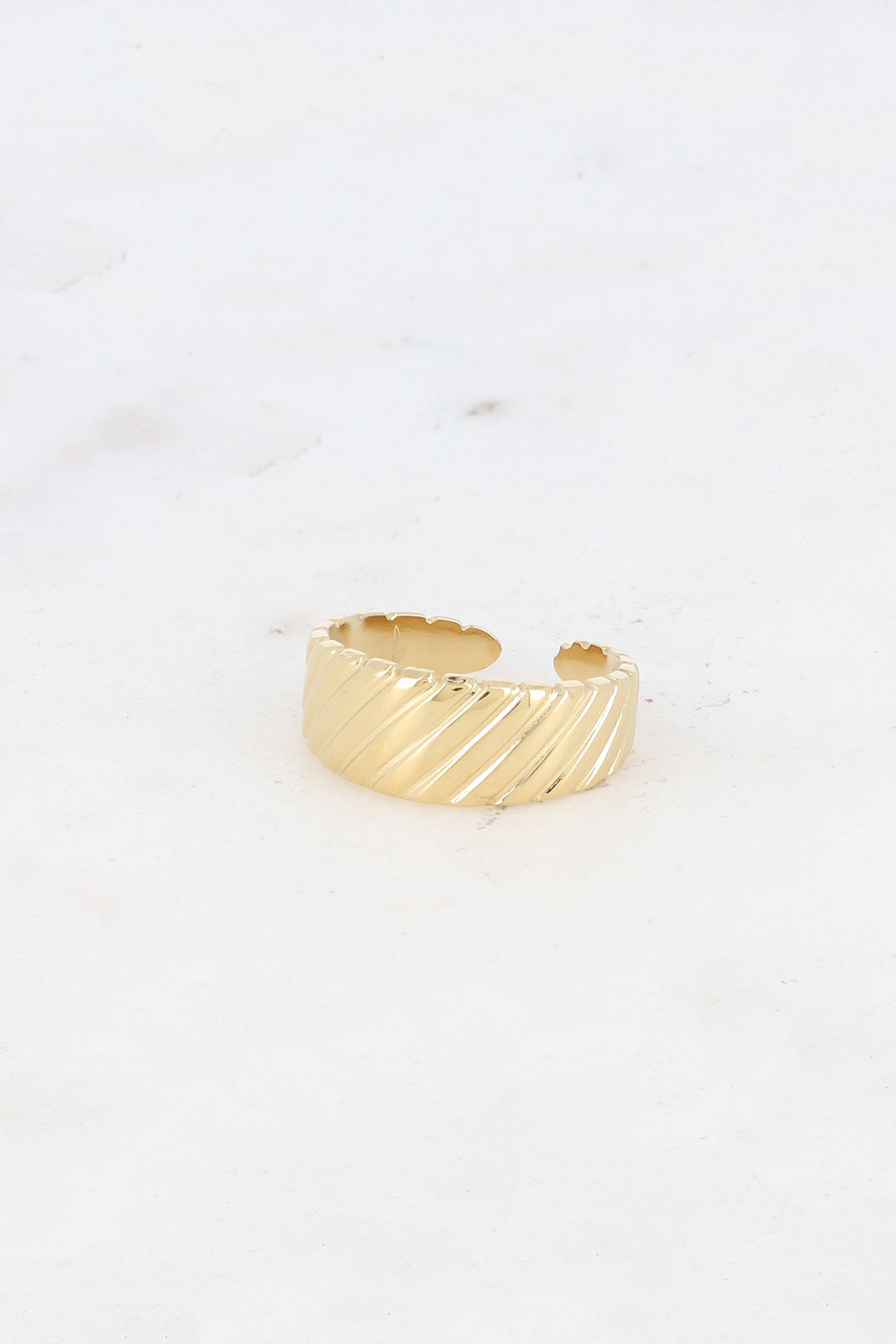 Grossiste Bohm - Bague - anneau effet strié