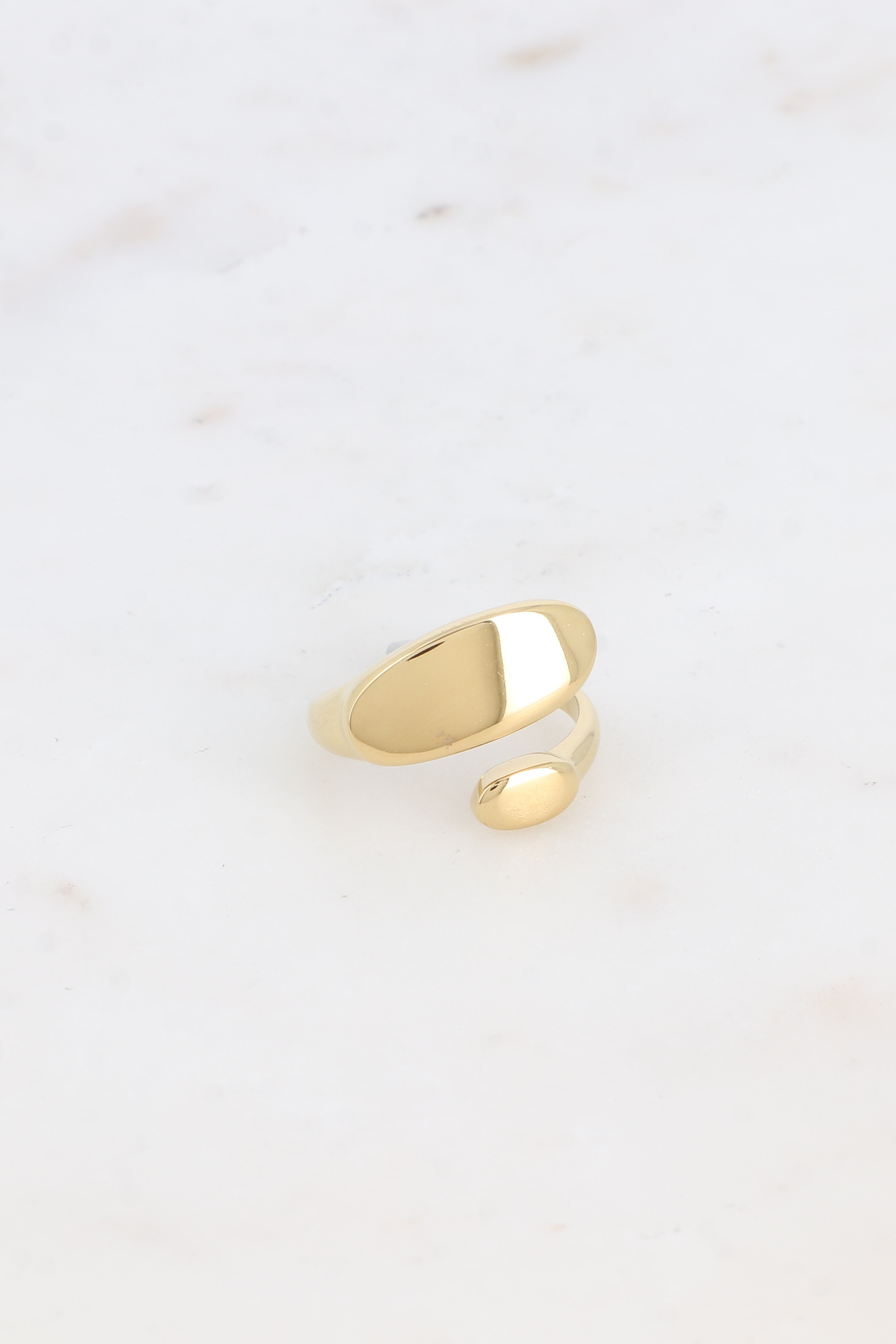 Grossiste Bohm - Bague ouverte - formes ovales