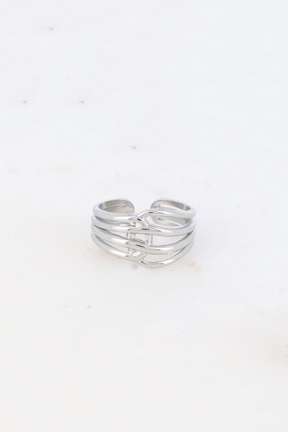 Grossista Bohm - Ring - T54 linee intrecciate