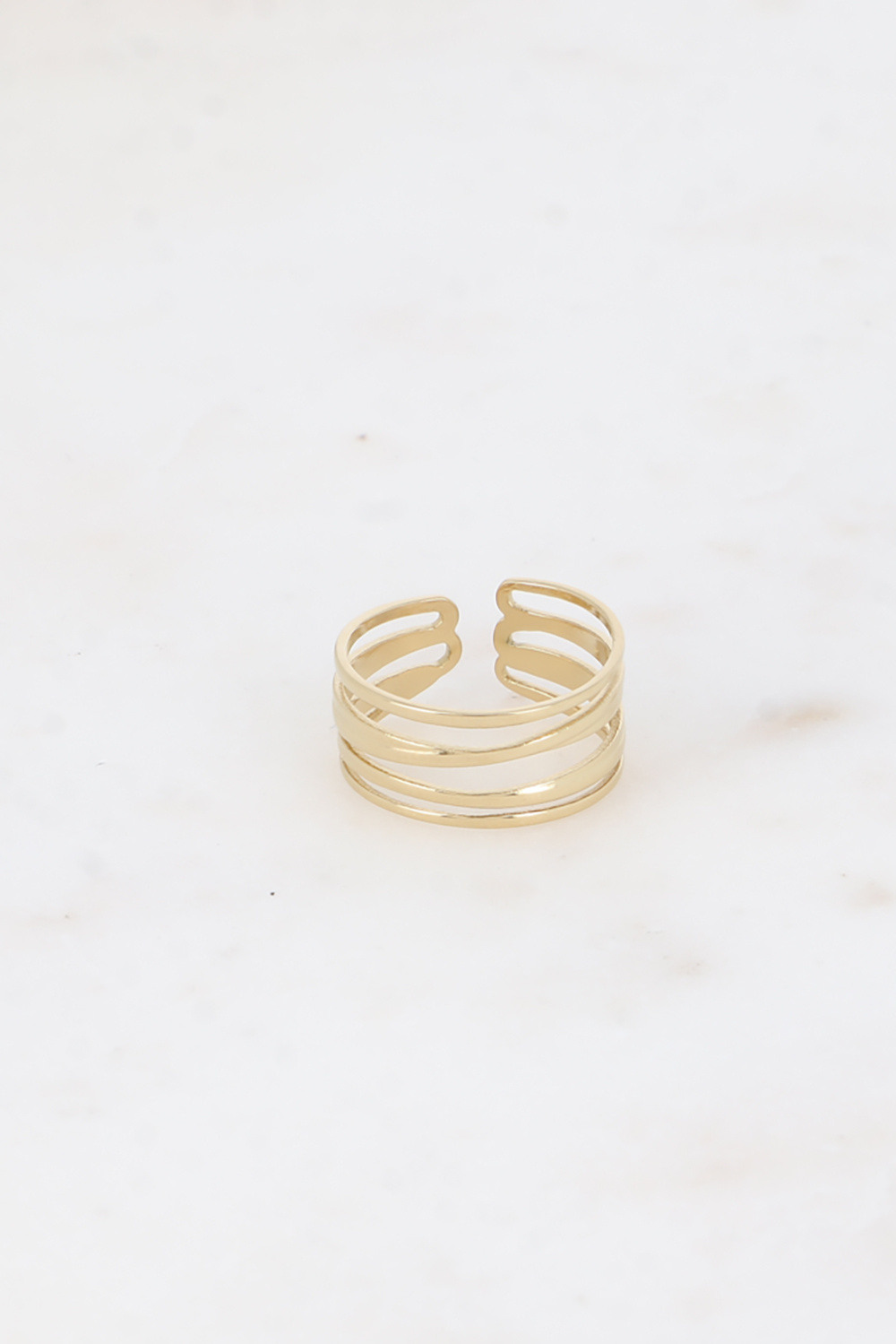 Grossiste Bohm - Bague - 5 anneaux entrelacés