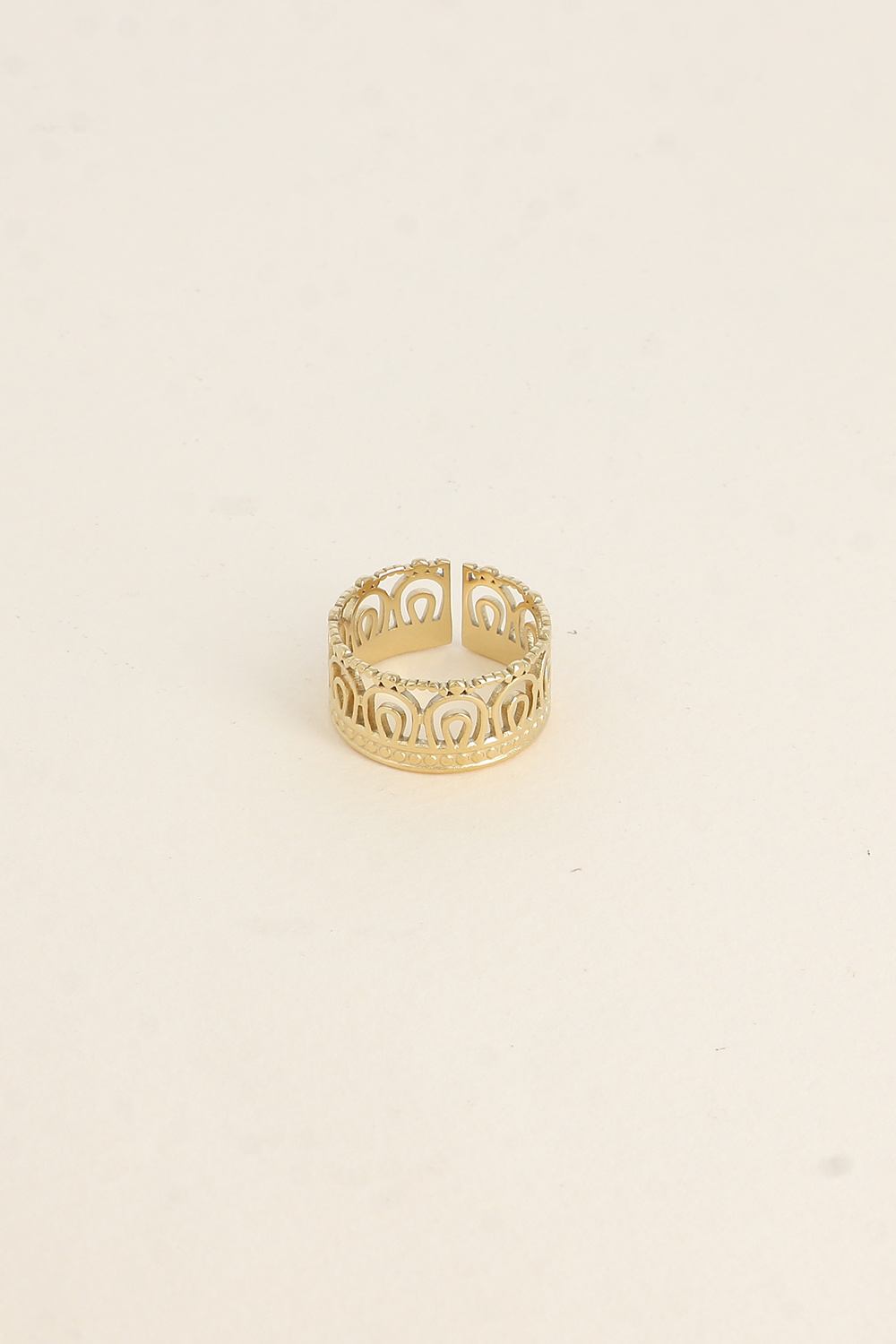 Grossiste Bohm - Bague - motifs graphiques ajourés