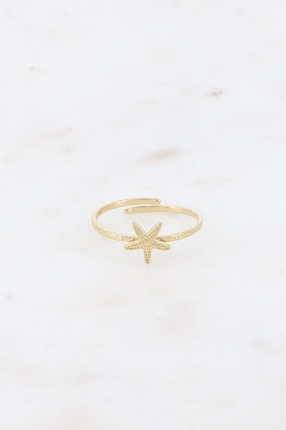 Grossiste Bohm - Bague - petite étoile de mer 8mm