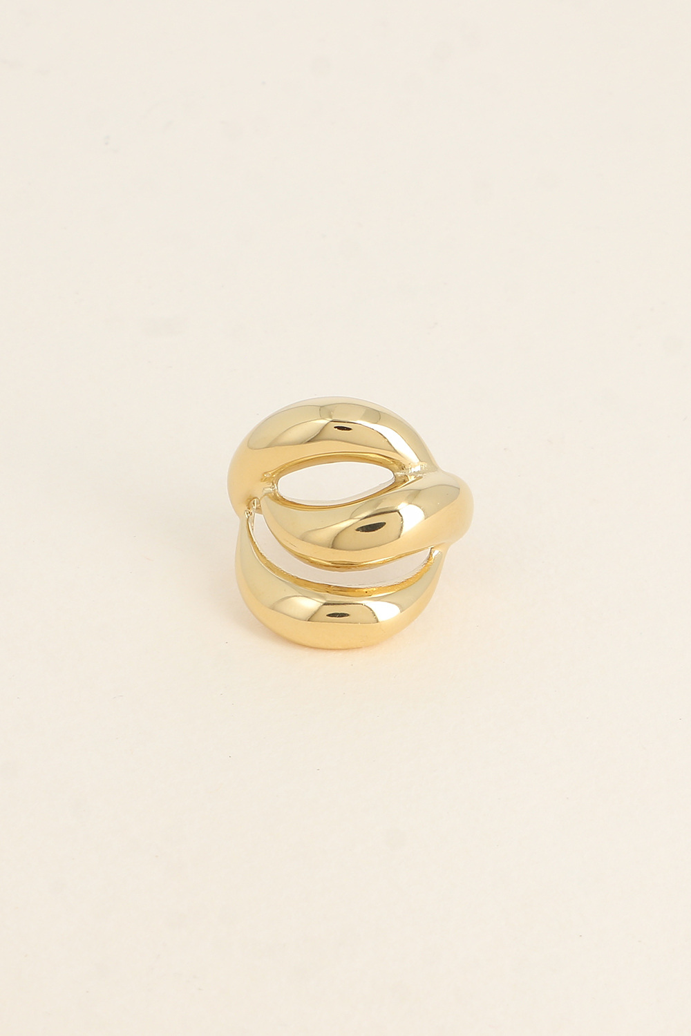Grossiste Bohm - Bague - 3 formes entrelacées