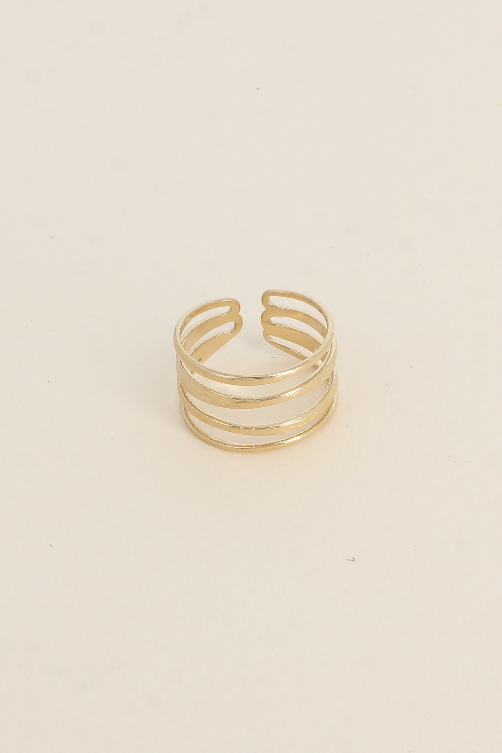 Großhändler Bohm - Ring - 4 miteinander verflochtene Ringe