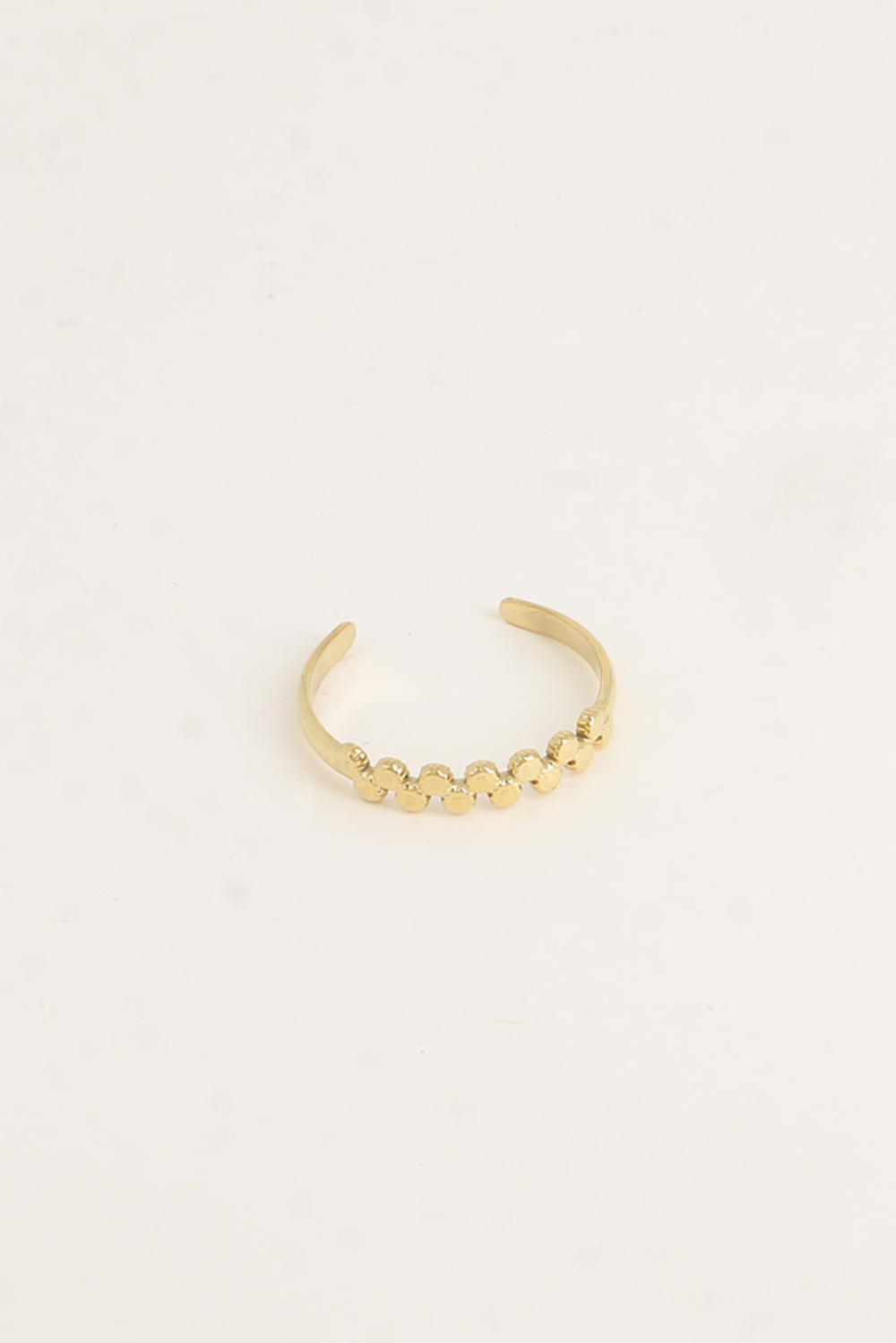 Mayorista Bohm - Anillo - círculos texturizados, zigzag