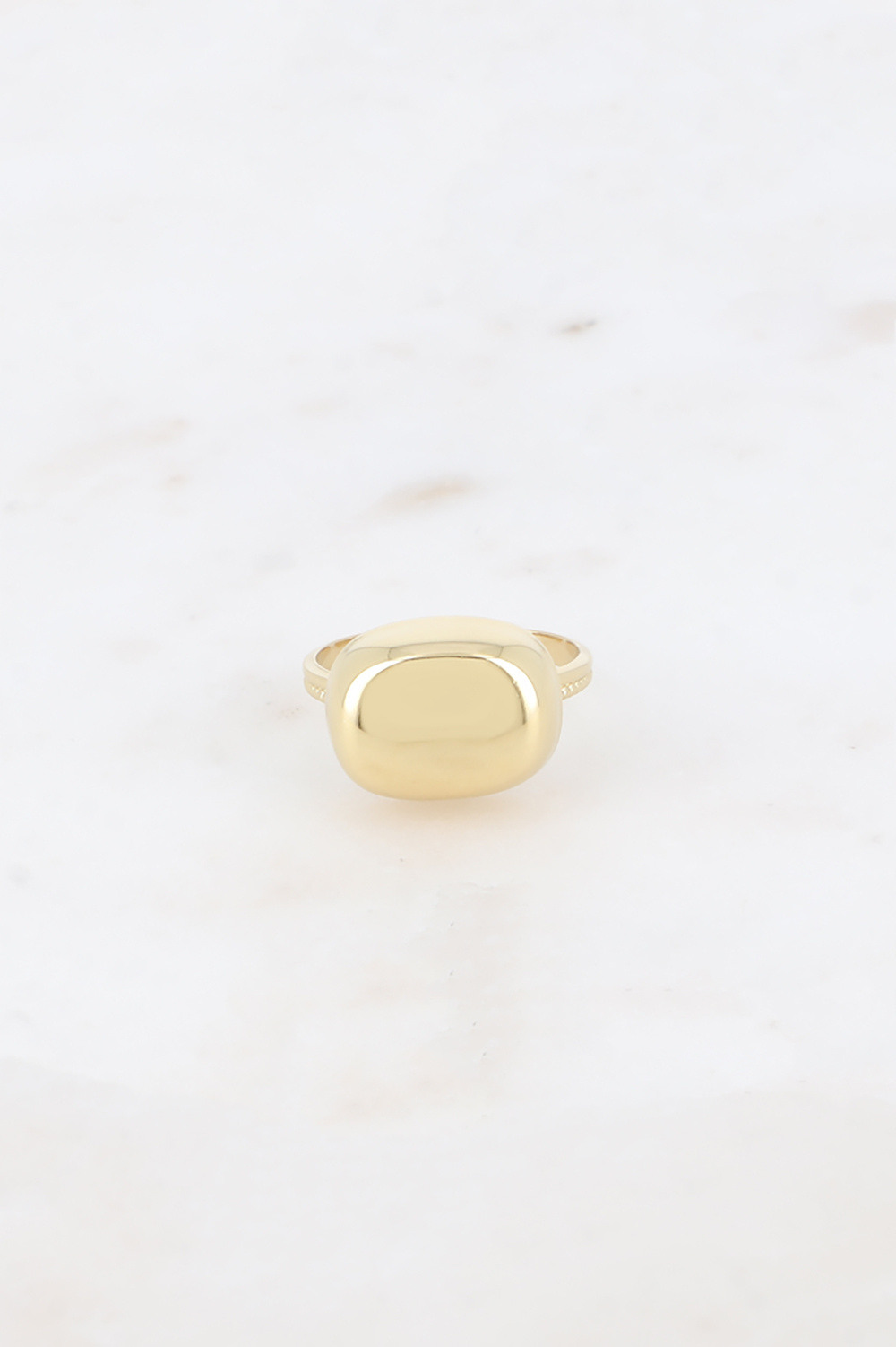 Grossiste Bohm - Bague - forme rectangulaire bombée