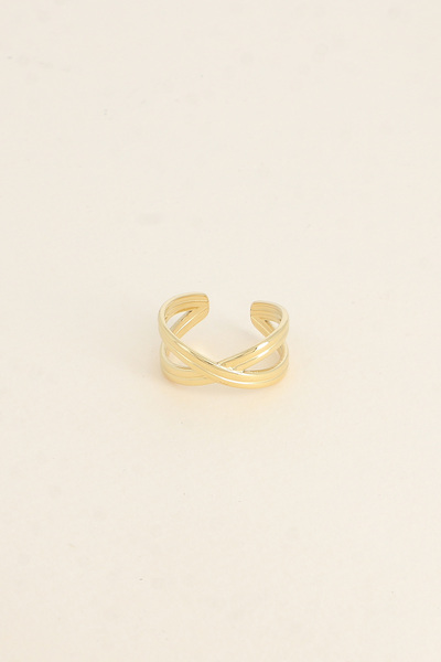 Grossiste Bohm - Bague - forme de croix Grossiste Bohm - Bague - forme de croix