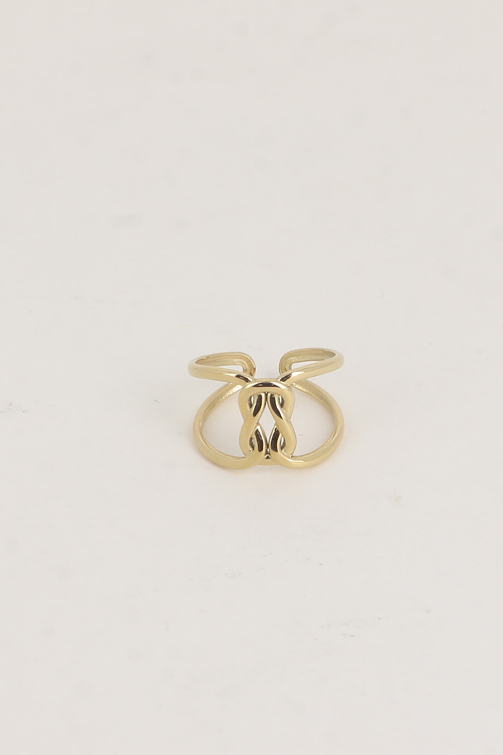 Wholesaler Bohm - Ring - 2 rows and knot