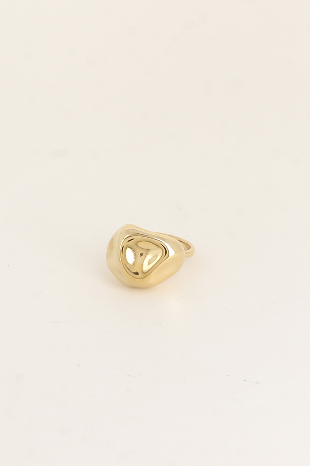 Grossiste Bohm - Bague - forme bombée martelée