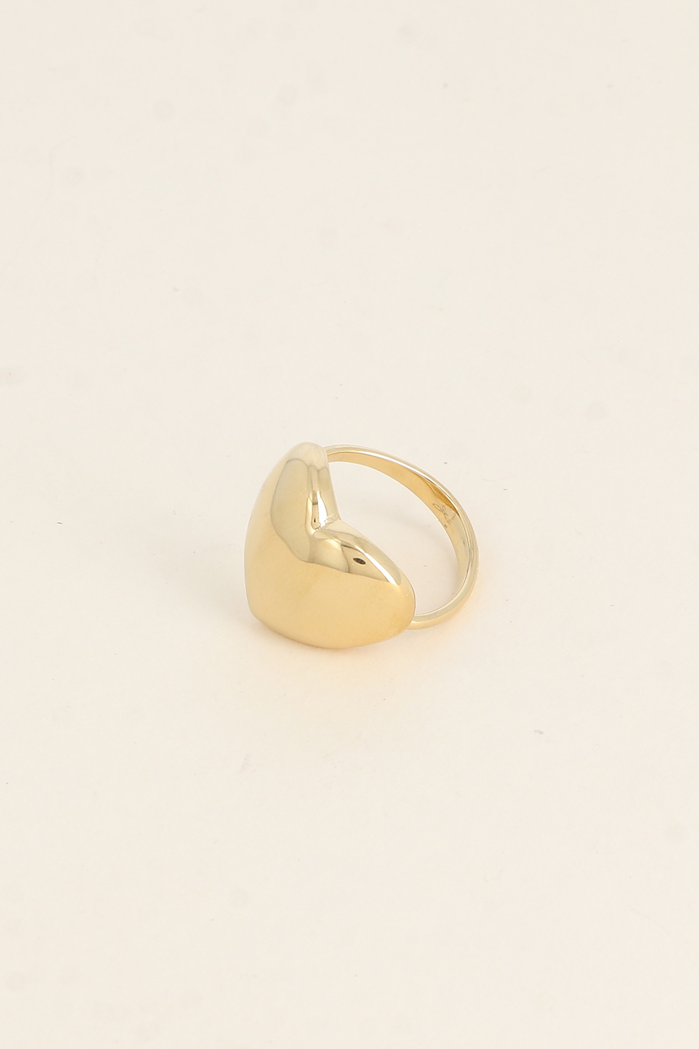 Grossiste Bohm - Bague - coeur lisse